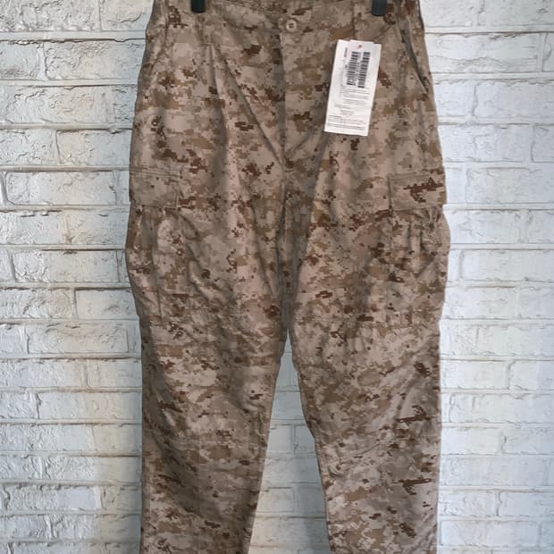 미해병 카모 필드 팬츠 M 데드스탁