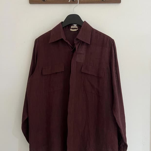 에르메스 린넨 셔츠