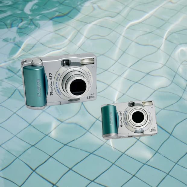 필카느낌!) 캐논 파워샷 a30 powershot 빈티지 디카