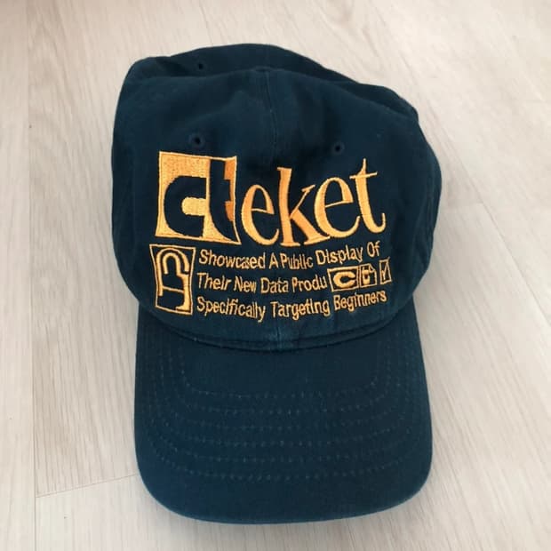 테켓 네이비 볼캡