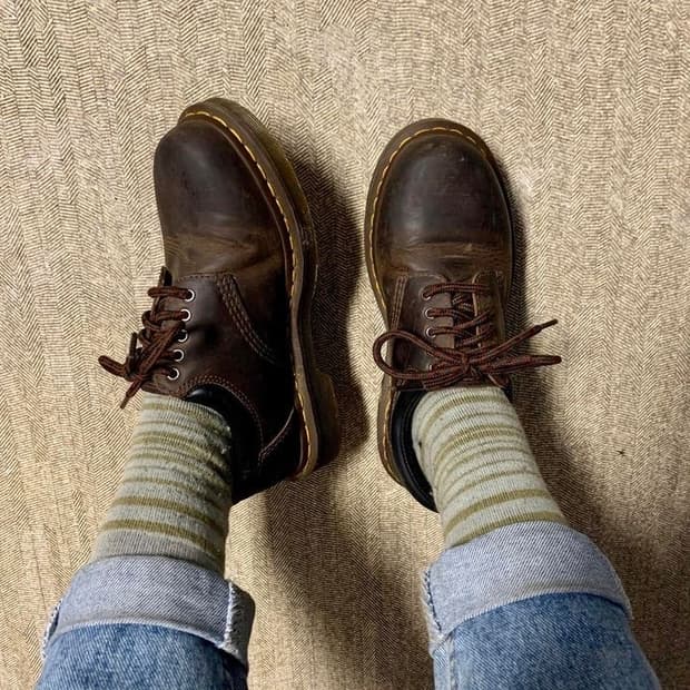 닥터마틴 8053 브라운 250 사이즈