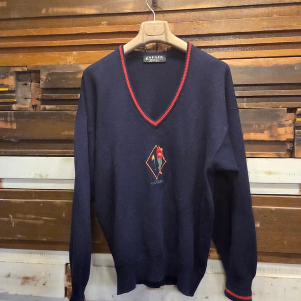 Jaeger 스코틀랜드 메이드 램스울니트 