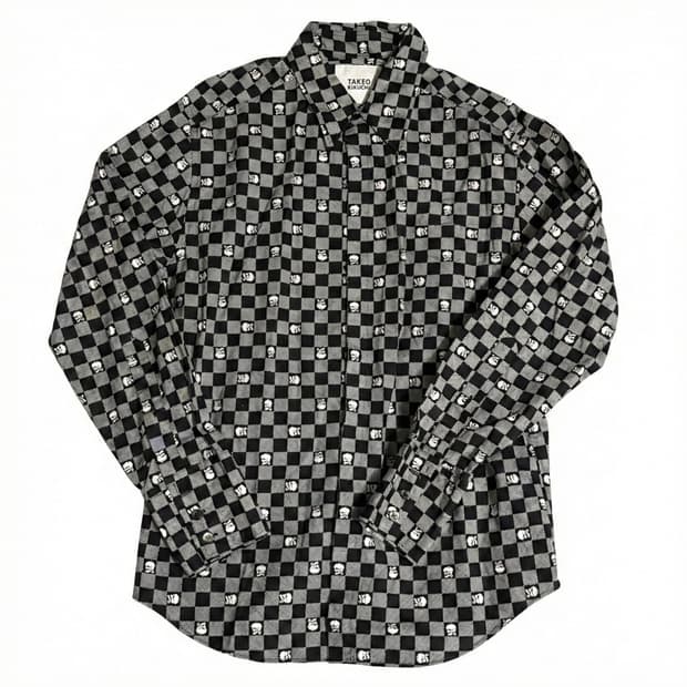 Takeo kikuchi 타케오 키쿠치 해골 셔츠
