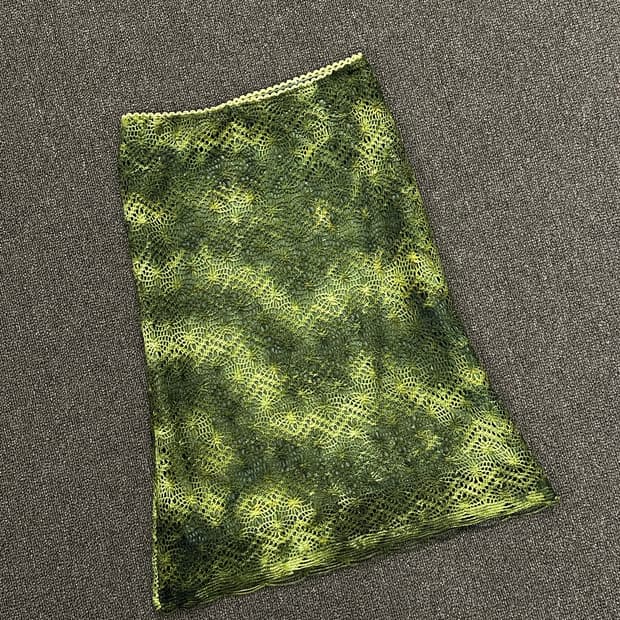 OS)재패니즈 빈티지 타이다이 레이스 스커트