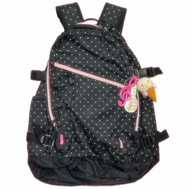 핑크 도트 이스트보이 백팩 💕