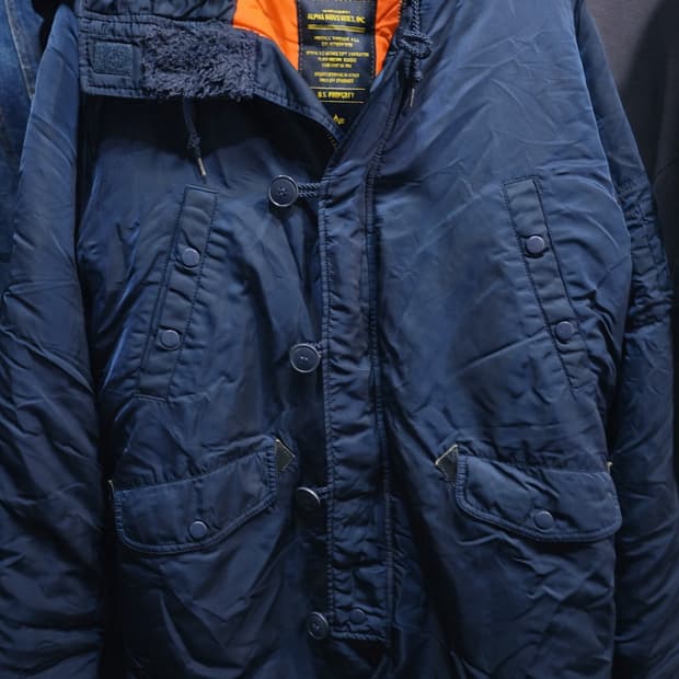 Alpha Industries N-3B — Navy