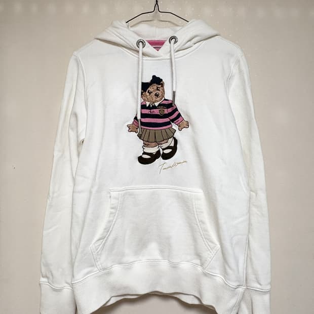 티니위니 흰색 후드티