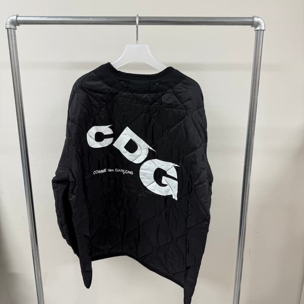 꼼데가르송 CDGX알파인더스트리 라이너 자켓 블랙