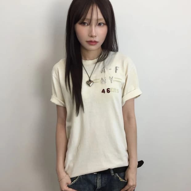 00s Abercrombie 46ers Graphic Tee