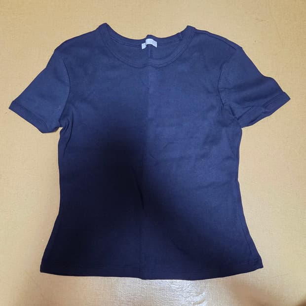 자라 블랙 반팔 티셔츠 M