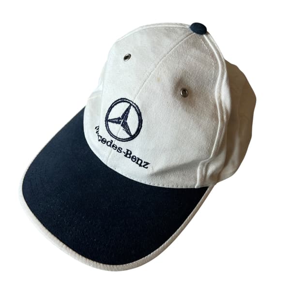 빈티지 00s Mercedes Benz 로고 캡