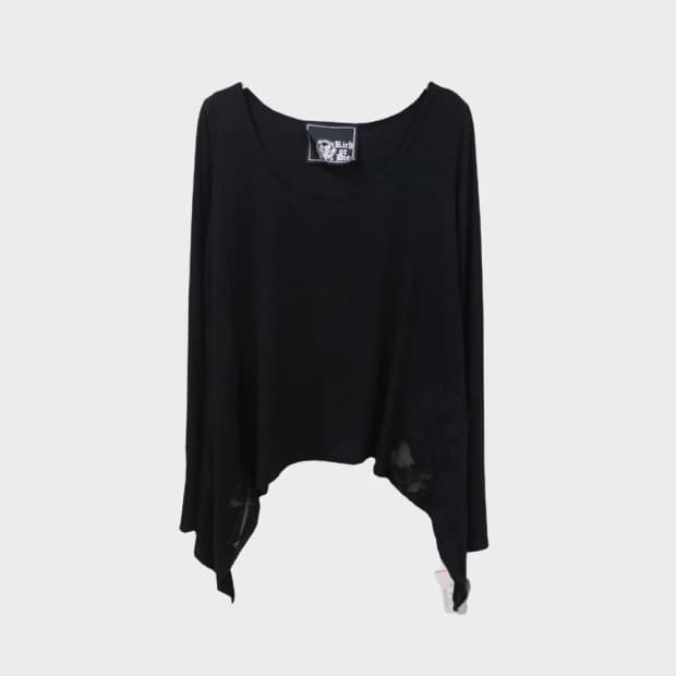 [미사용품] RICH OR DIE 언발 긴팔 티셔츠 66630