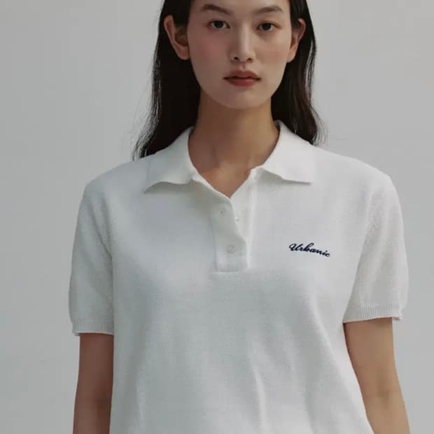 얼바닉 골프 pk 카라 니트 