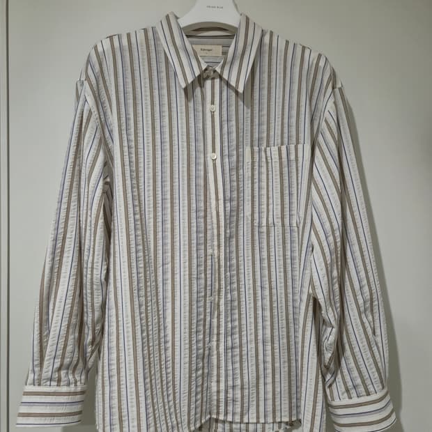 [파브레가] 노이 멀티 스트라이프 셔츠 3사이즈