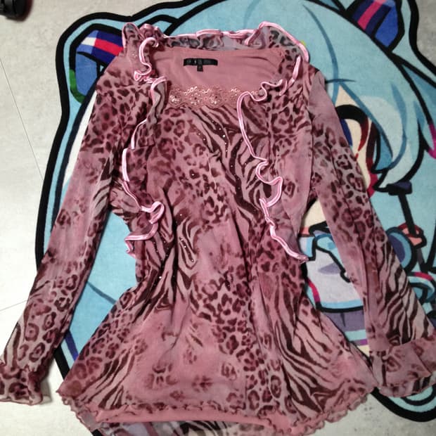 갸루 오리엔탈 빈티지 탑