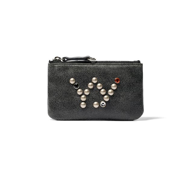 [새상품] 오픈와이와이 카드지갑 YY STUD CHAIN WALlET