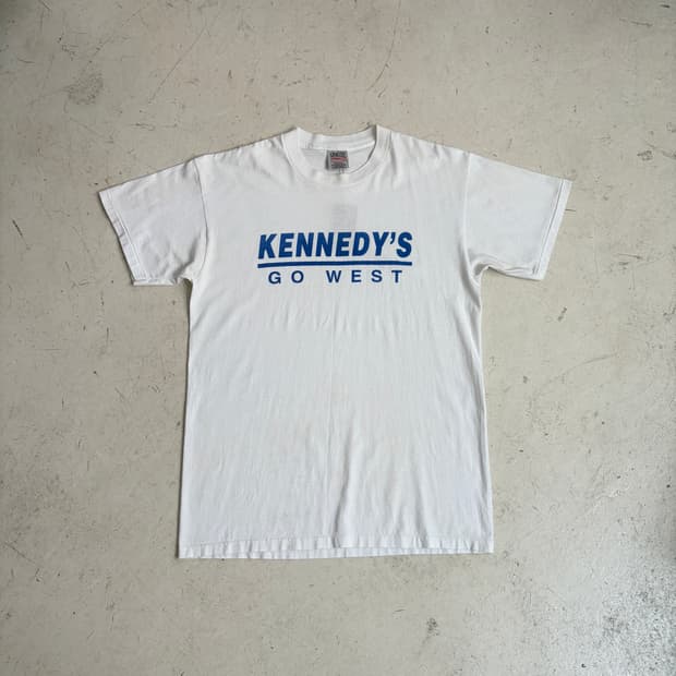 90s USA Kennedys 빈티지 싱글스티치 반팔티 L