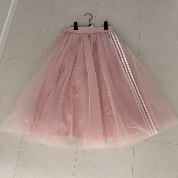 아디다스 튤 스커트
