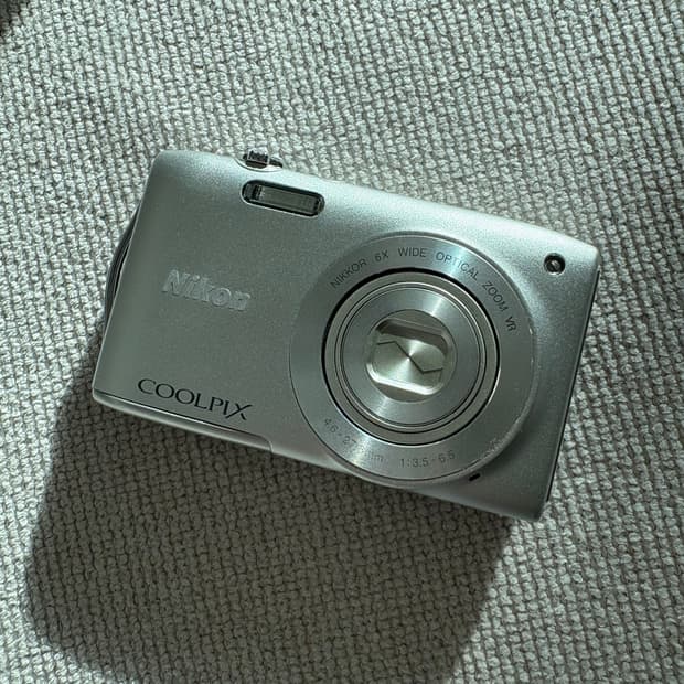 [풀박] 니콘 쿨픽스 S3300 실버
