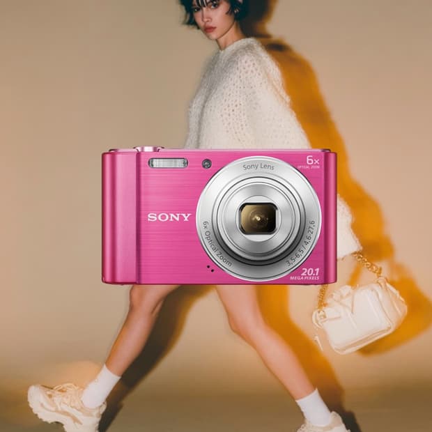소니 사이버샷 DSC-W810 Pink(사이버샷 W810) 빈티지 디카