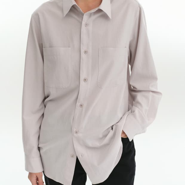 리포스 실키 포켓 셔츠 REPOS SILKY POCKET SHIRTS