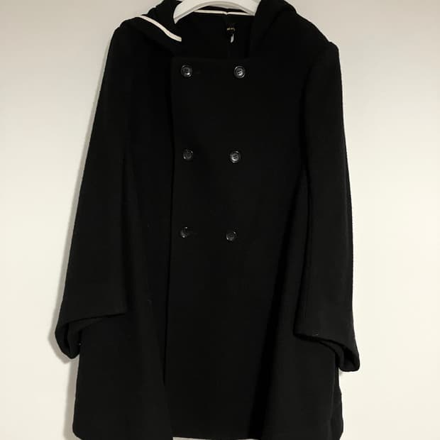 꼼데가르송 후드 코트