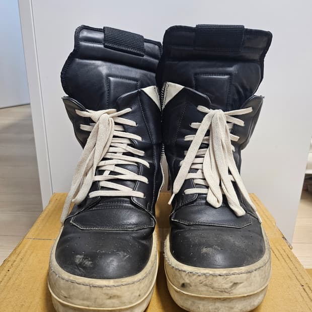 40)릭오웬스 지오바스켓 모노크롬