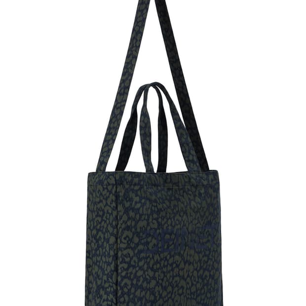 다이닛 로고 투웨이 레오파드 에코백