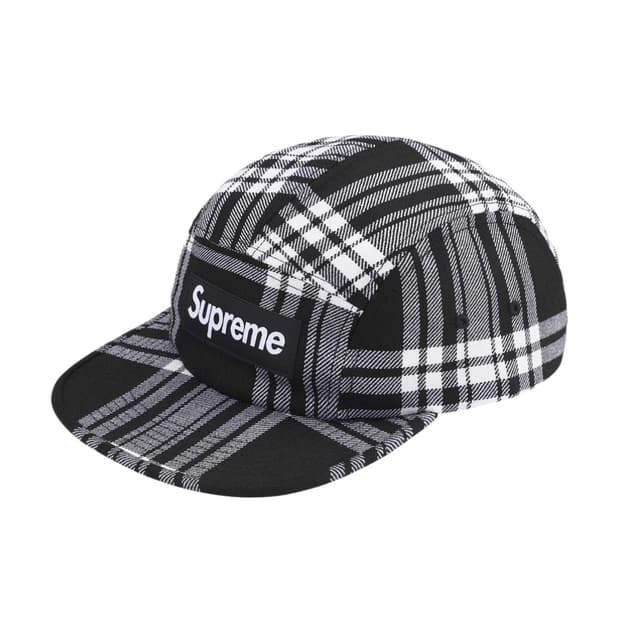슈프림 로크캐론 캠프캡 블랙