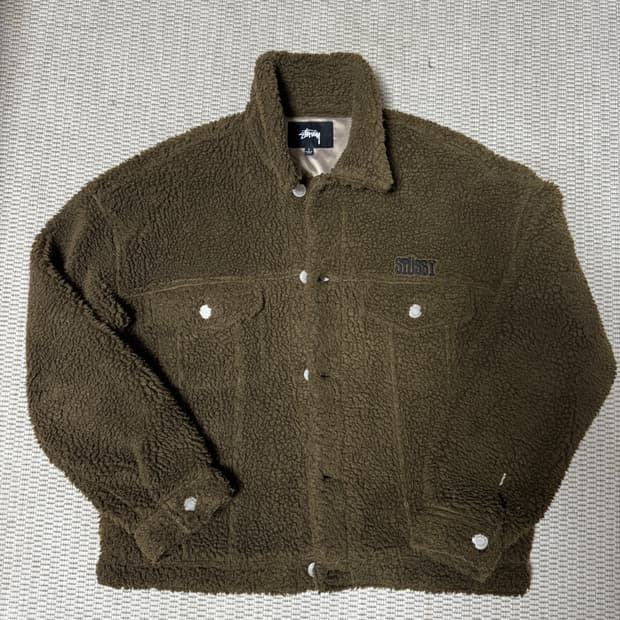 stussy 스투시 뽀글이 자켓 판매합니다 슈프림 리바이스 