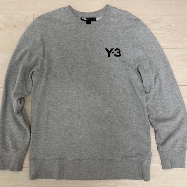 Y-3 로고 맨투맨