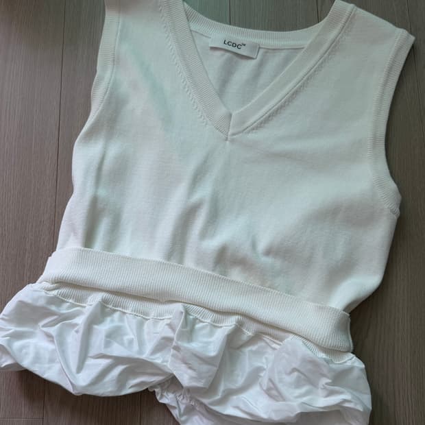 Lcdc tm 셔츠 디테일 나시