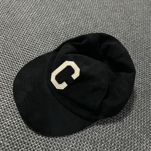 커버낫 볼캡 모자 벨루아 블랙