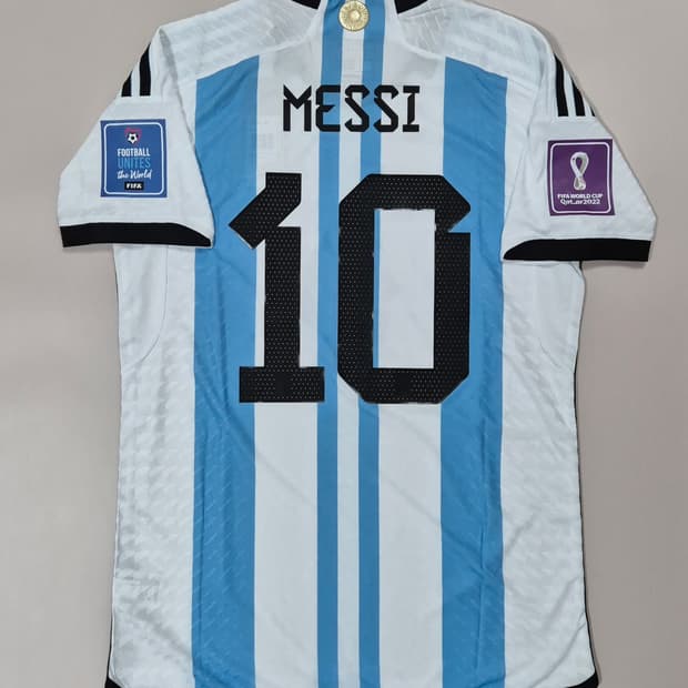 22-24 아르헨티나 월드컵 우승 국대 메시 유니폼 M