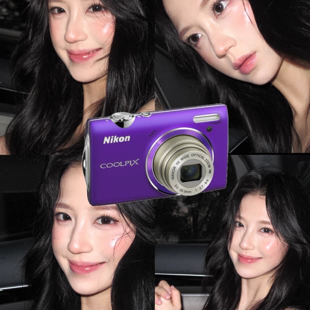 연예인!박스상품!) Nikon COOLPIX s5100 빈티지디카