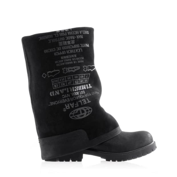 TELFAR x Timberland Tall pull on boots