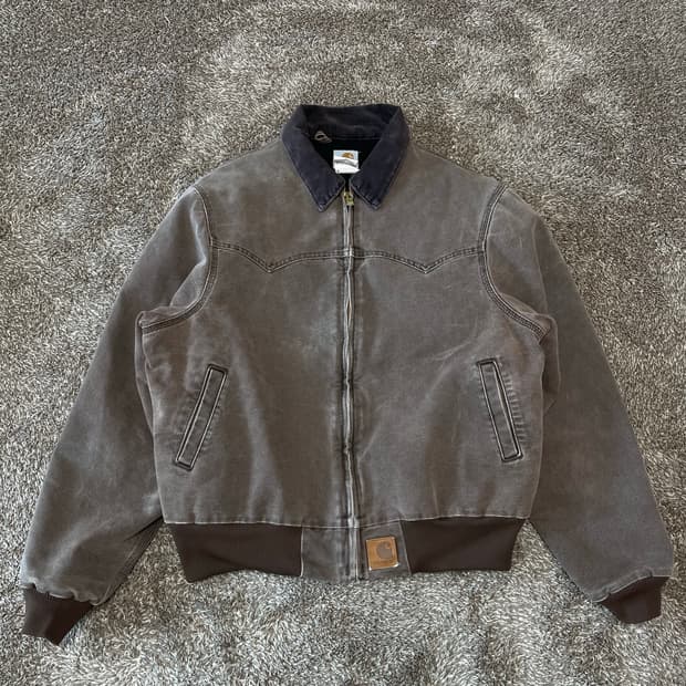 빈티지 칼하트 산타페자켓 j14 CHT