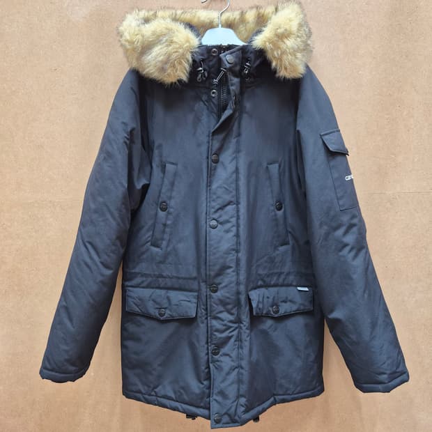 칼하트 앵커리지 파카 블랙