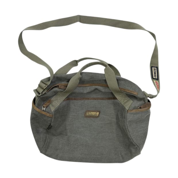 콜맨 빈티지 Y2K 그런지 아메카지 크로스백 가방