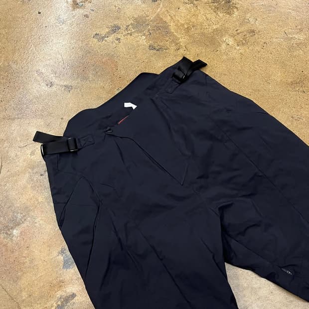 [정품/XL] 스파이더 블랙 벨트 포인트 팬츠 b16