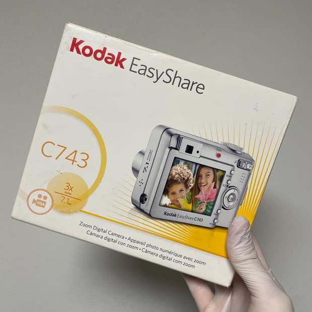 코닥 이지쉐어 C743 옛날 디카 빈티지 디카 디지털카메라