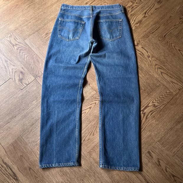 [34]90's 리바이스 501 Made in USA 데님 팬츠 S25