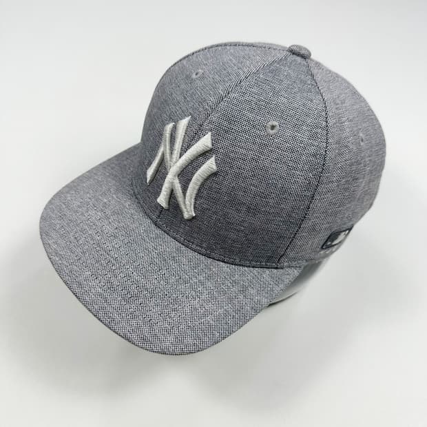 MLB 뉴욕양키스 그레이 볼캡 모자