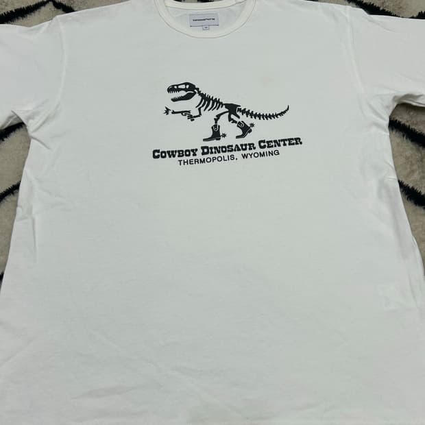[M]에스피오나지 T-rex 헤비웨이트 반팔/화이트