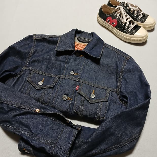 levis 리바이스 데님 청자켓 트러커