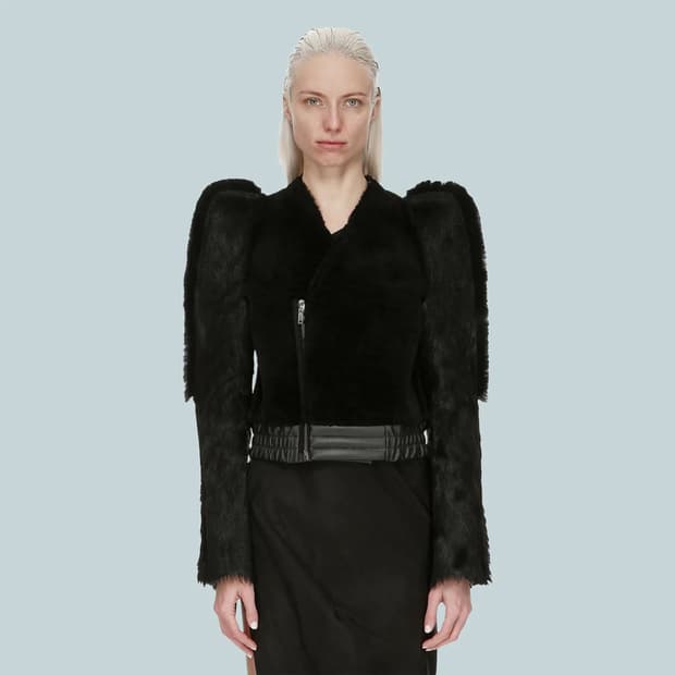 릭오웬스 고트퍼 자켓 (정가700)