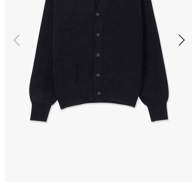 이얼즈어고 로버 울가디건 블랙L