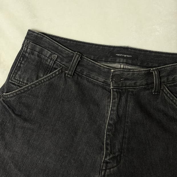 해칭룸 커브진 블랙 4 size