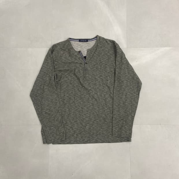 STYLE ON 일본빈티지 헨리넥 롱슬리브