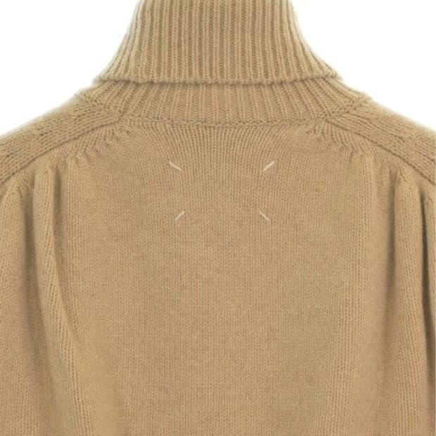 maison margiela 마르지엘라 스티치 터틀넥 니트